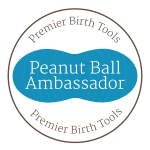 Heidi Duncan is a Peanut Ball Ambassador, spreading the word on this helpful birth tool